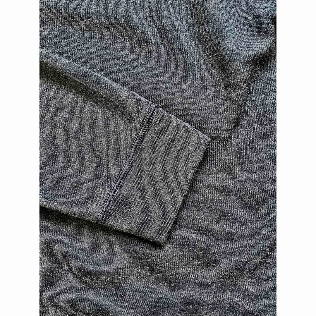L ネイビー ダマール レベル5 アクリル インナー / 超極暖 Tシャツ メンズのアンダーウェア(その他)の商品写真