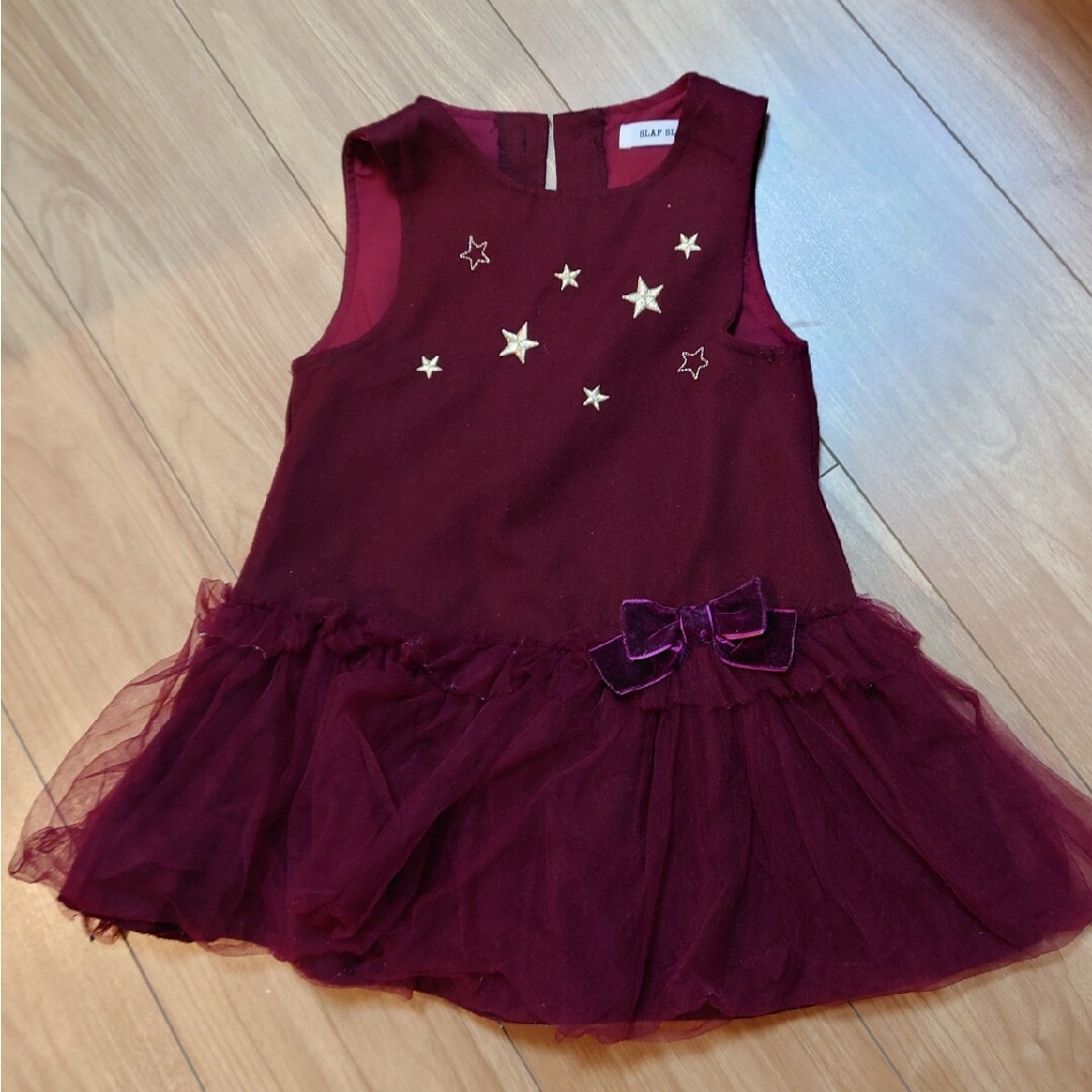 SPAP SLIPワンピース、ジャンパースカート　100cm女の子 キッズ/ベビー/マタニティのキッズ服女の子用(90cm~)(ワンピース)の商品写真