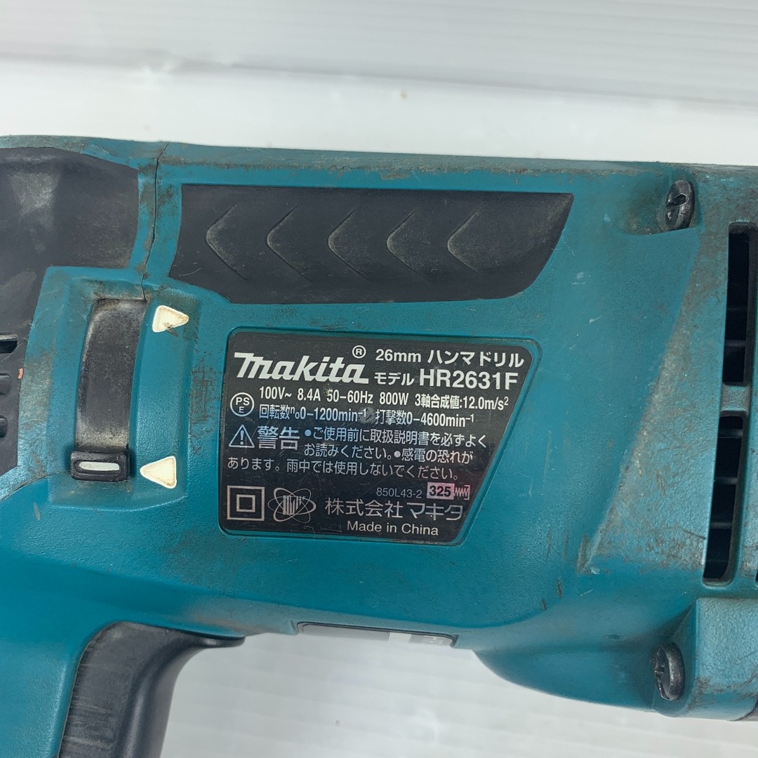 Makita(マキタ)のκκMAKITA マキタ ハンマドリル  本体のみ コード式 100v  HR2631F グリーン インテリア/住まい/日用品のインテリア/住まい/日用品 その他(その他)の商品写真