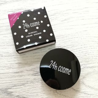 ニジュウヨンエイチコスメ(24h cosme)の24 ミネラルクリームシャドー 03 シャイニーピンク ゼラニウムの香り ピンク(アイシャドウ)