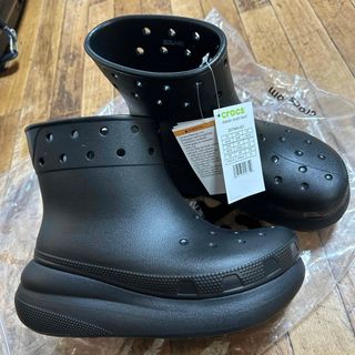 crocs - 新品 Crocs クロックス ブーツclassic crush boot 厚底