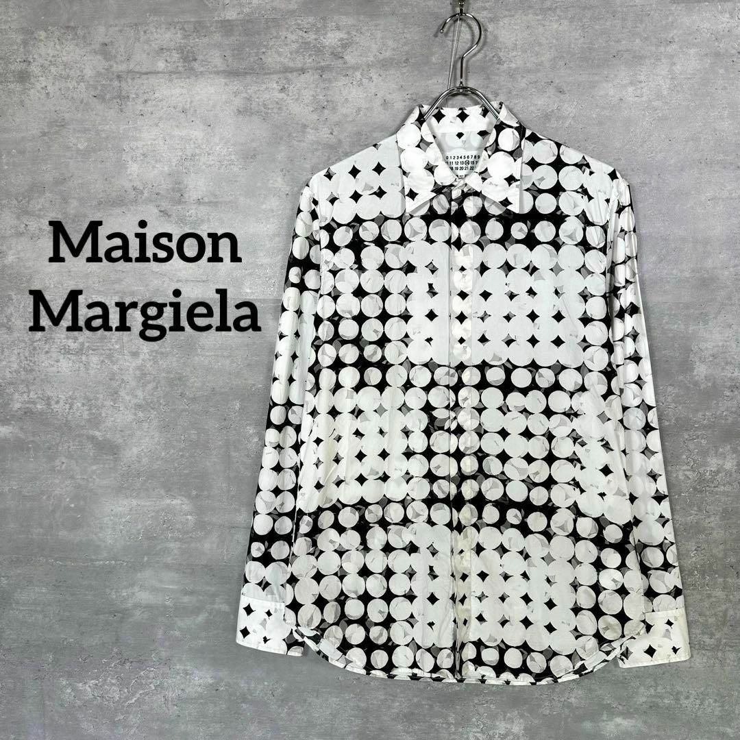 カラーホワイト『Maison Margiela』 メゾンマルジェラ (39) ドットシャツ