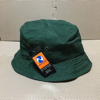 ニューハッタン(newhattan)の新品 ニューハッタン バケットハットのダークグリーン S/M(ハット)