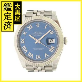 ロレックス(ROLEX)のロレックス　デイトジャスト41　126334　アズーロブルー　【431】(腕時計(アナログ))