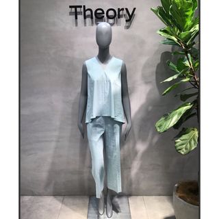 theory - 美品 theory アイボリー ノースリーブ ブラウスの通販 by