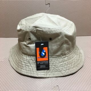 ニューハッタン(newhattan)の新品 ニューハッタン バケットハットのベージュ系カーキ S/M(ハット)