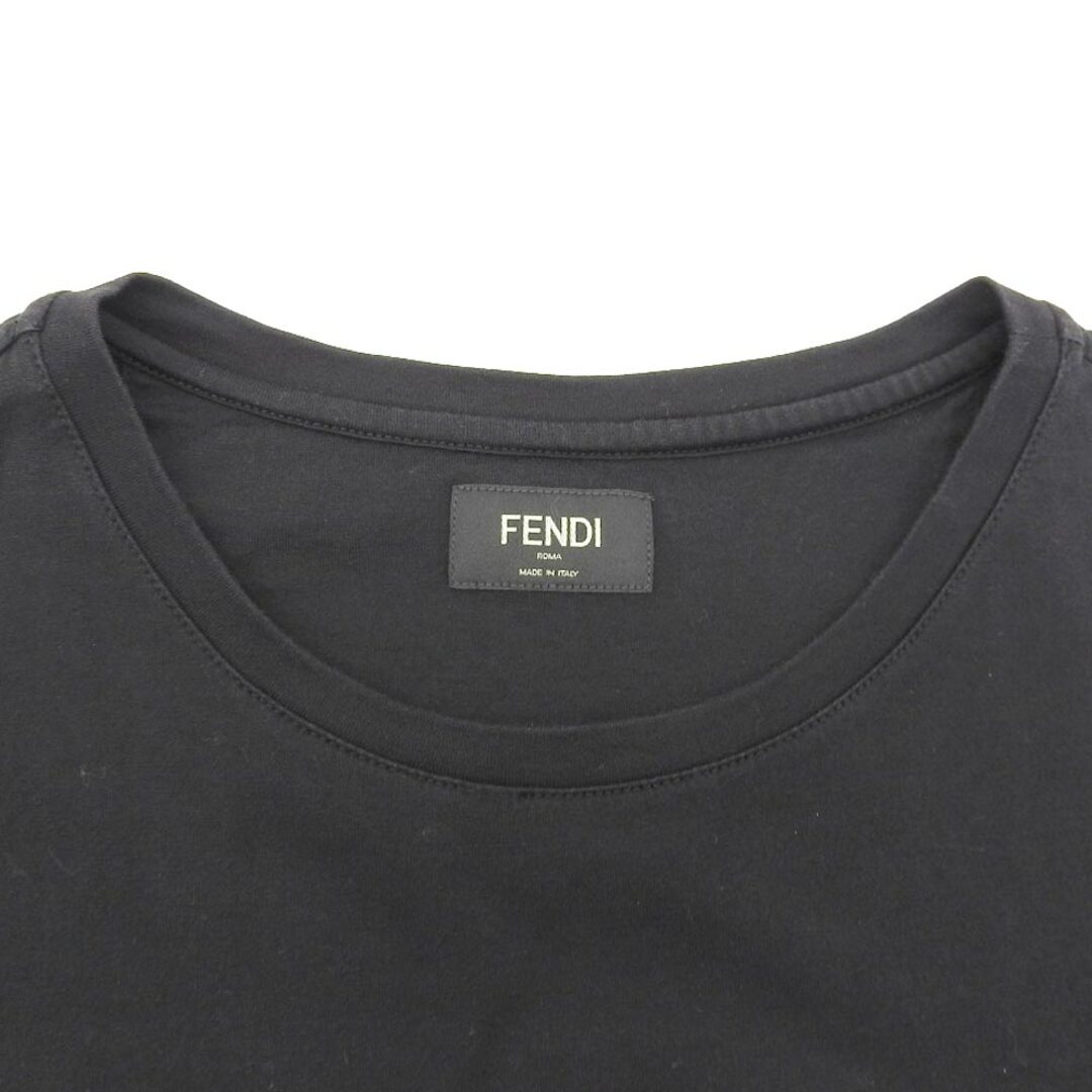 FENDI(フェンディ)のフェンディ 美品 FENDI フェンディ Snake T-shirt トップス メンズ ブラック L FY0894 L メンズのトップス(その他)の商品写真