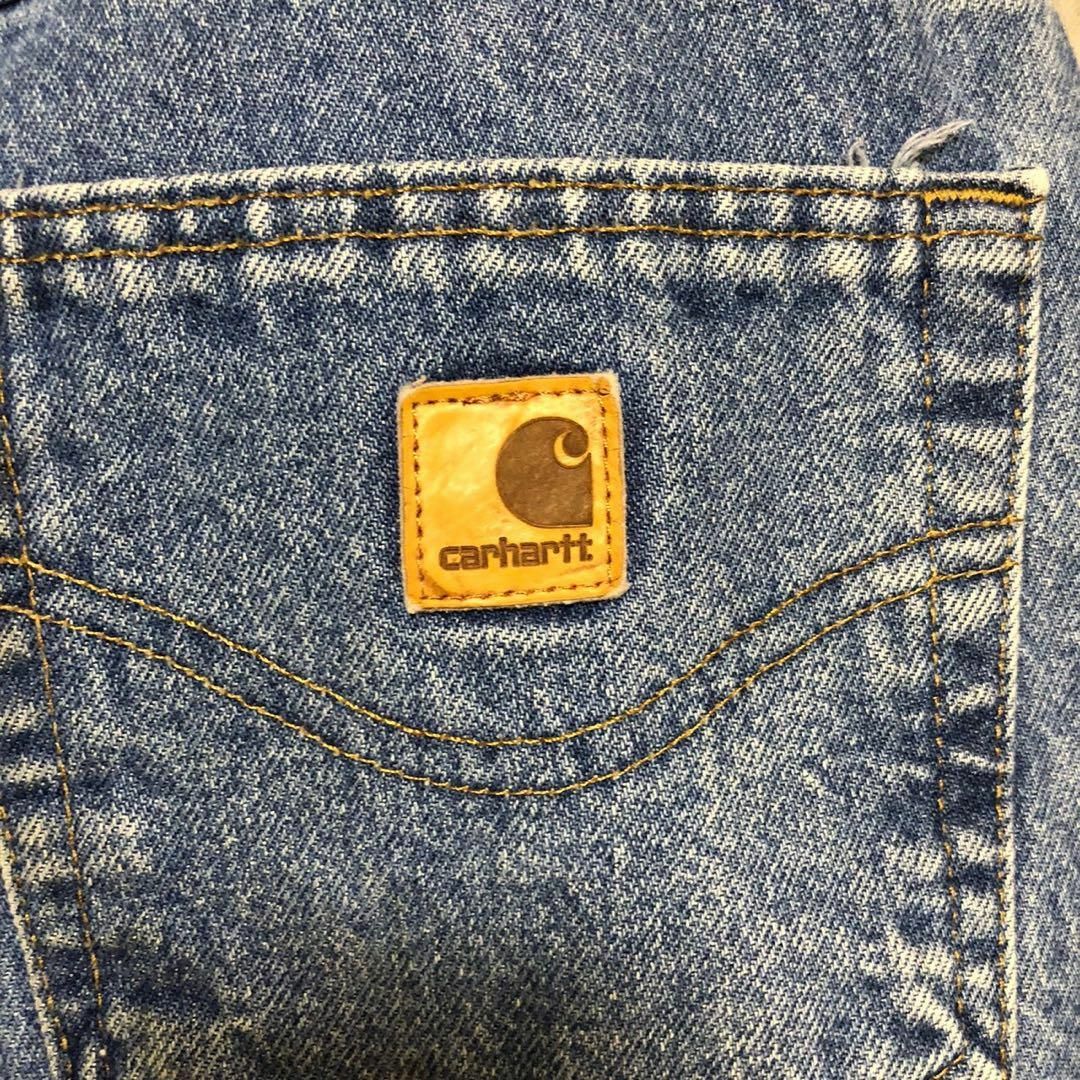 carhartt(カーハート)のUS/EU輸入　海外古着  Carhartt　38×32　ワイド　デニム メンズのパンツ(デニム/ジーンズ)の商品写真