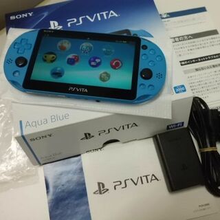 プレイステーションヴィータ(PlayStation Vita)のPSVITA PCH-2000 Aqua Blue(携帯用ゲーム機本体)