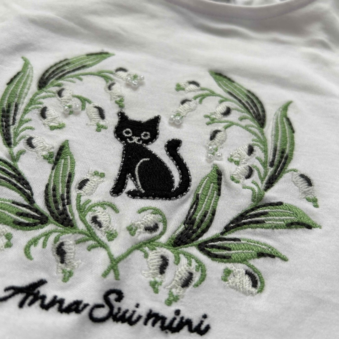 ANNA SUI mini(アナスイミニ)のアナスイミニ　Tシャツ　140 キッズ/ベビー/マタニティのキッズ服女の子用(90cm~)(Tシャツ/カットソー)の商品写真