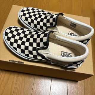 ヴァンズ(VANS)のチェッカーボード スリッポン　26.5cm(スニーカー)