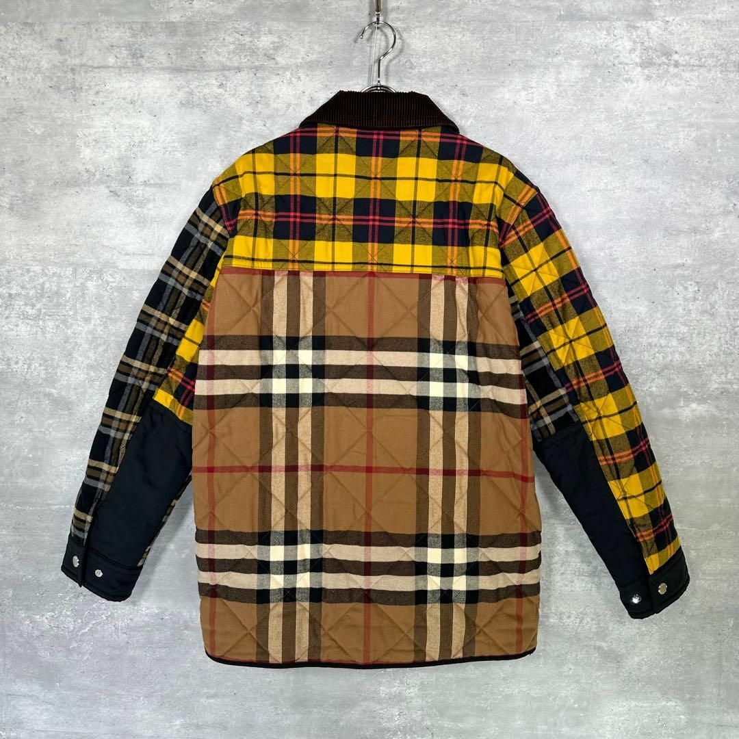 BURBERRY(バーバリー)の『BURBERRY』 バーバリー (M) パッチワーク ノバチェックジャケット メンズのジャケット/アウター(ブルゾン)の商品写真