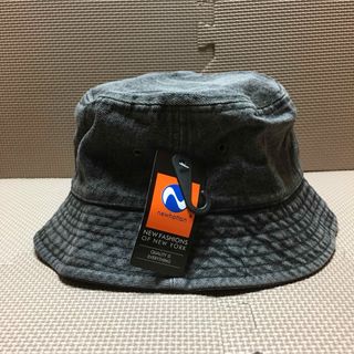 ニューハッタン(newhattan)の新品 ニューハッタン バケットハットのブラックデニム S/M(ハット)