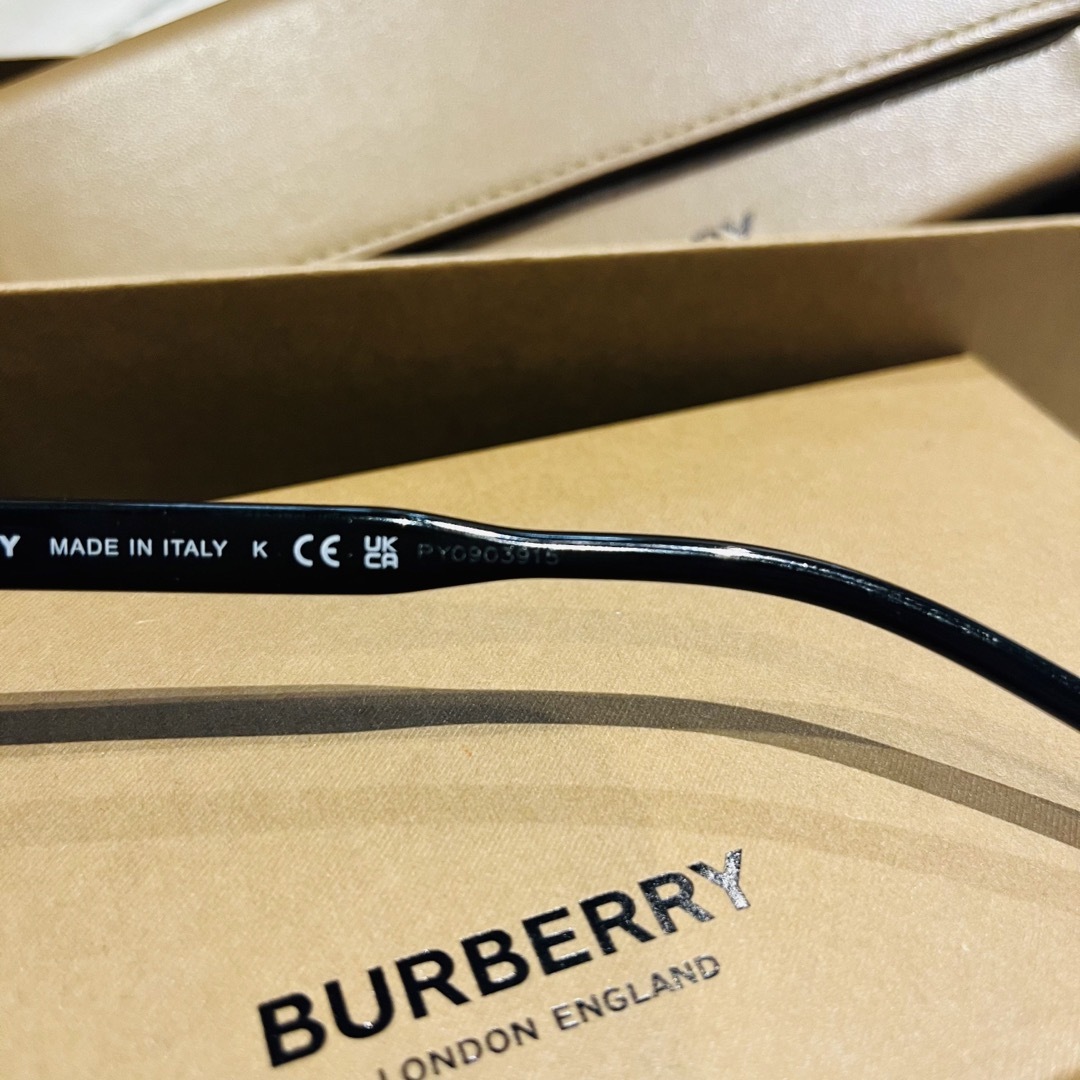 BURBERRY(バーバリー)の中古品 Burberry メガネフレーム 眼鏡 B2370-U バーバリー メンズのファッション小物(サングラス/メガネ)の商品写真