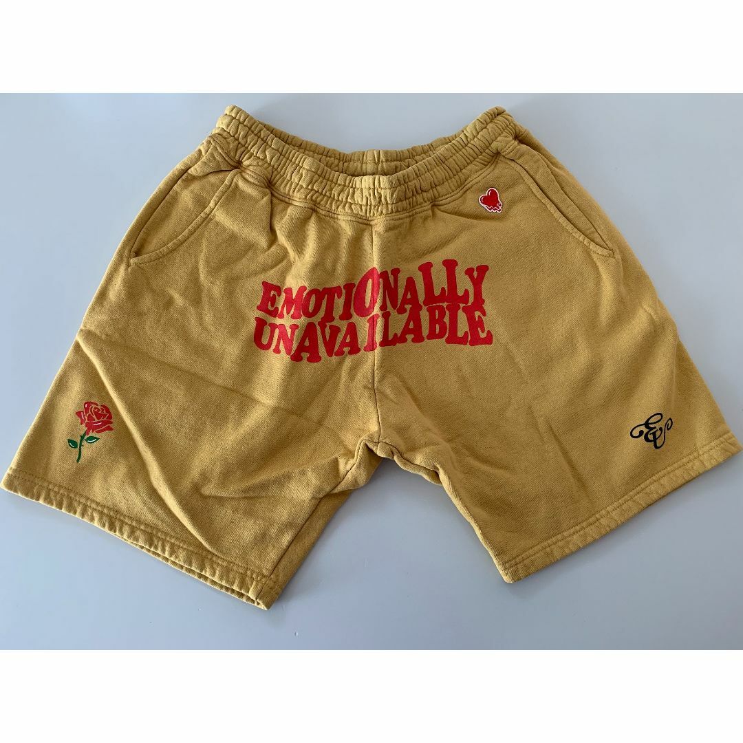 EMOTIONALLY UNAVAILABLE SWEAT SHORT メンズのパンツ(ショートパンツ)の商品写真