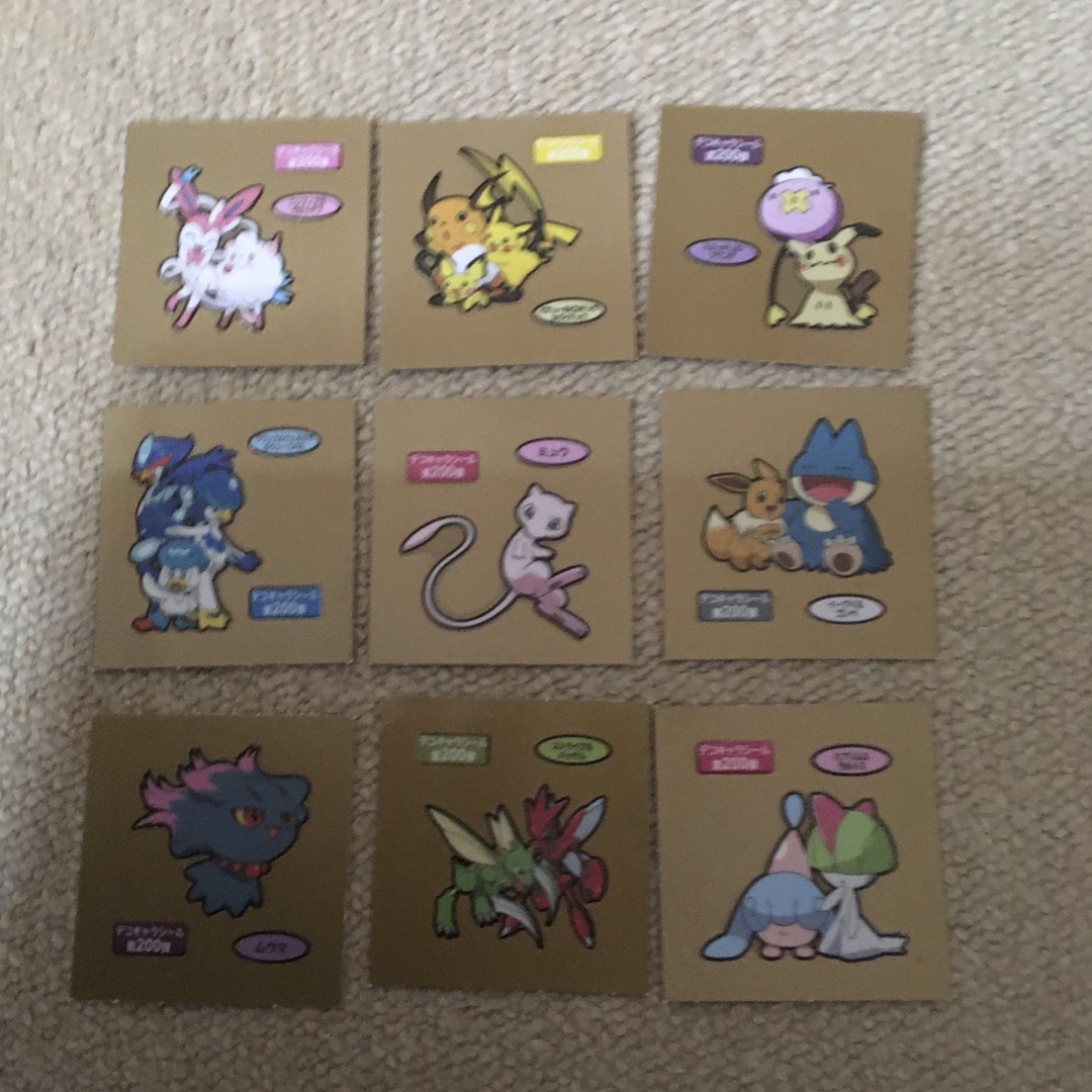 ポケモンパンシール エンタメ/ホビーのおもちゃ/ぬいぐるみ(キャラクターグッズ)の商品写真