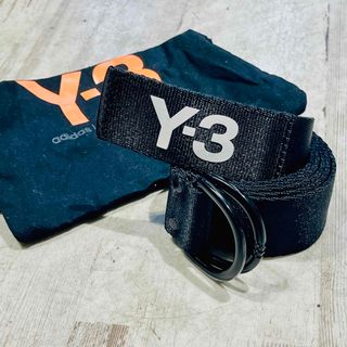 ワイスリー(Y-3)のadidas Yohji Y-3 リングベルト ブラック 美品(ベルト)