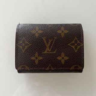LOUIS VUITTON - ルイ・ヴィトン モノグラム 定期入れ 名刺入れ 二