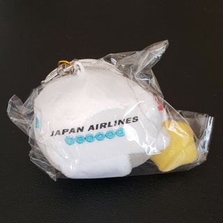 ジャル(ニホンコウクウ)(JAL(日本航空))の飛行機 プチぷるぷる JAL キーホルダー(航空機)