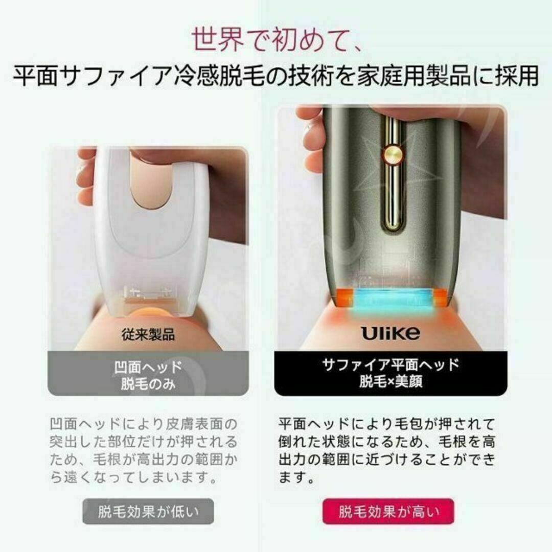 ⭐未使用⭐ Ulike Rose ui05 IPL脱毛器 家庭用 サロン級光美容