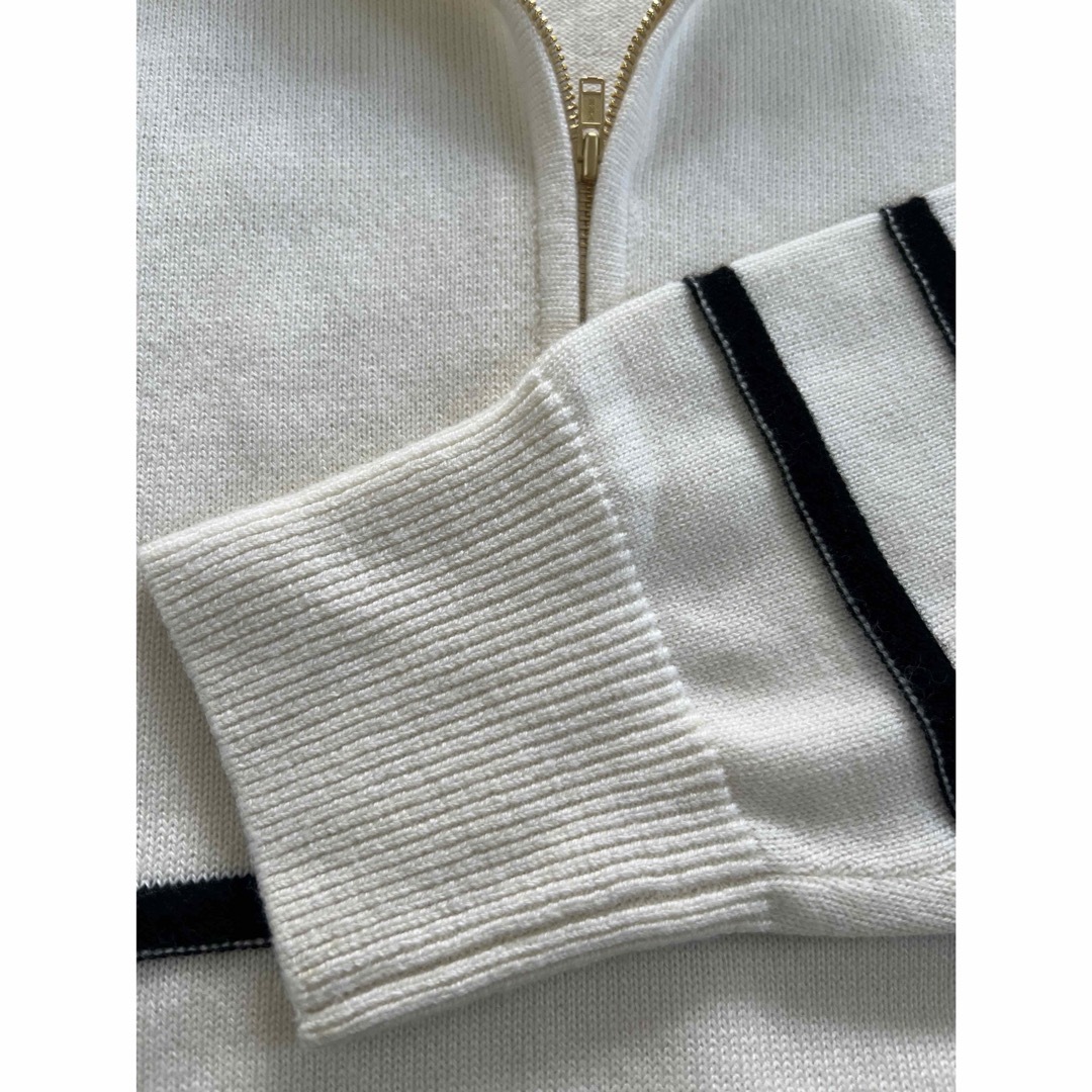 GOOD GRIEF/グッドグリーフBorder Zip Knit TOP GOOD GRIEF/グッドグリーフBorder Zip Knit TOP