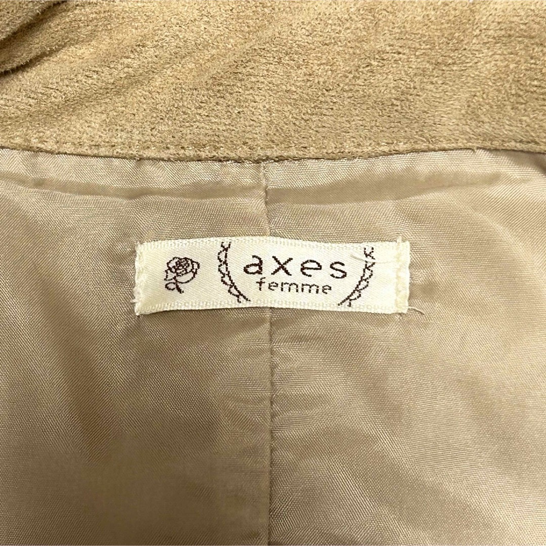 axes femme(アクシーズファム)の【axes femme】トレンチコート レース ベージュ Ｍ レディースのジャケット/アウター(トレンチコート)の商品写真