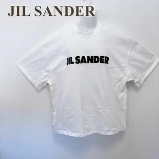 ジルサンダー(Jil Sander)のジルサンダー JIL SANDER Tシャツ ロゴプリント ホワイト(Tシャツ/カットソー(半袖/袖なし))