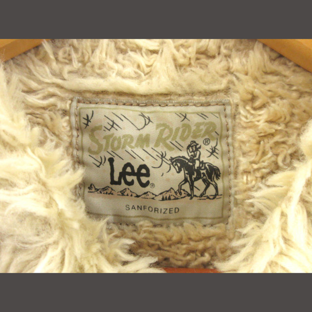Lee(リー)のリー LEE ストームライダー コーデュロイ ジャケット ボア ブラウン L メンズのジャケット/アウター(ブルゾン)の商品写真