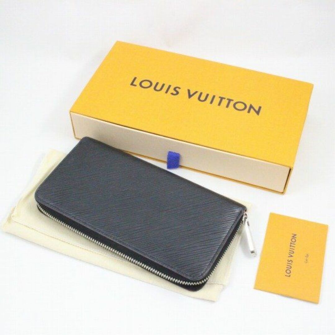 LOUIS VUITTON(ルイヴィトン)のLOUIS VUITTON ルイヴィトン ジッピーウォレット エピ ラウンドファスナー 長財布 ノワール×ホットピンク ブラック M64838 レディースのファッション小物(財布)の商品写真