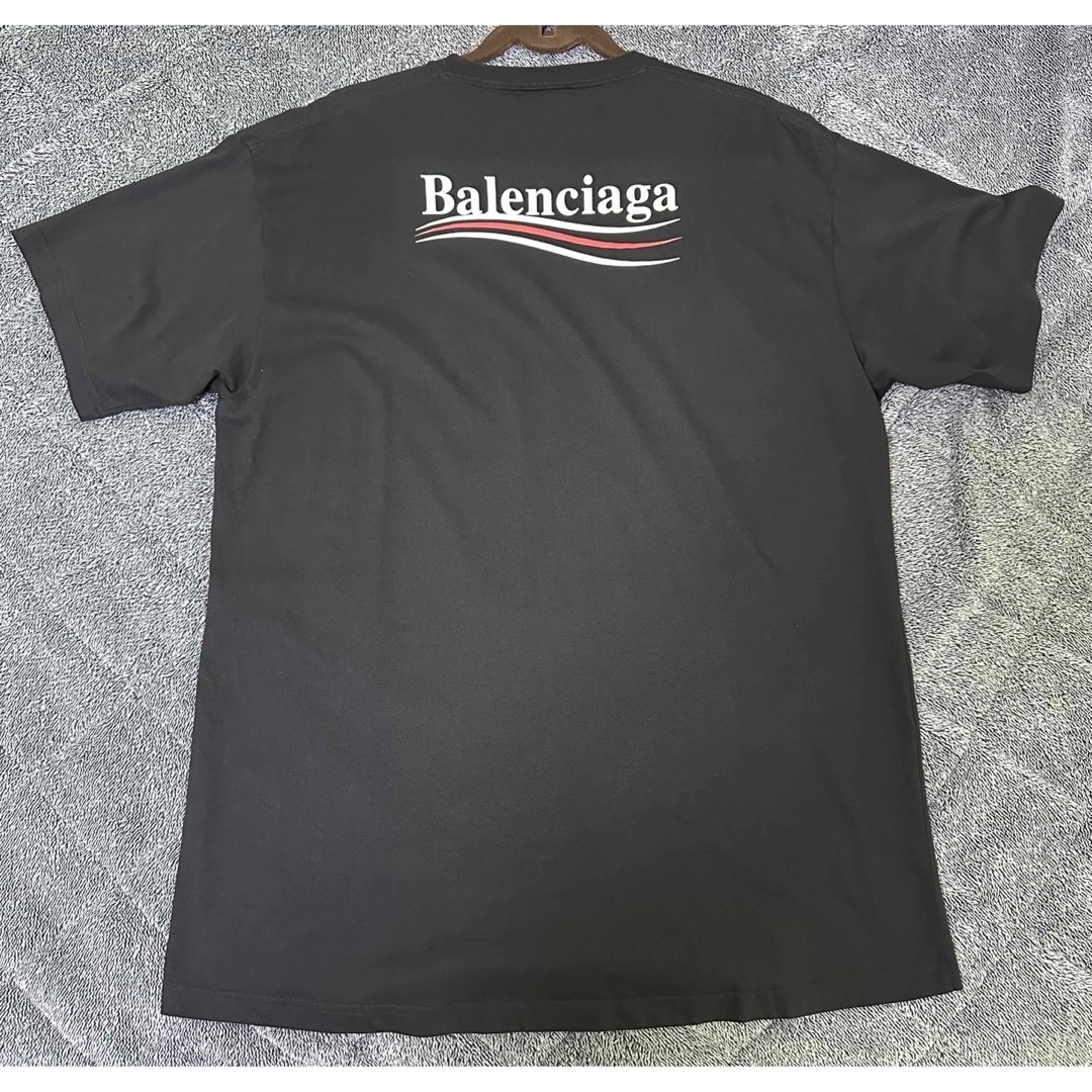 Balenciaga(バレンシアガ)の新品同様！BALENCIAGA キャンペーンロゴ Tシャツ メンズのトップス(Tシャツ/カットソー(半袖/袖なし))の商品写真