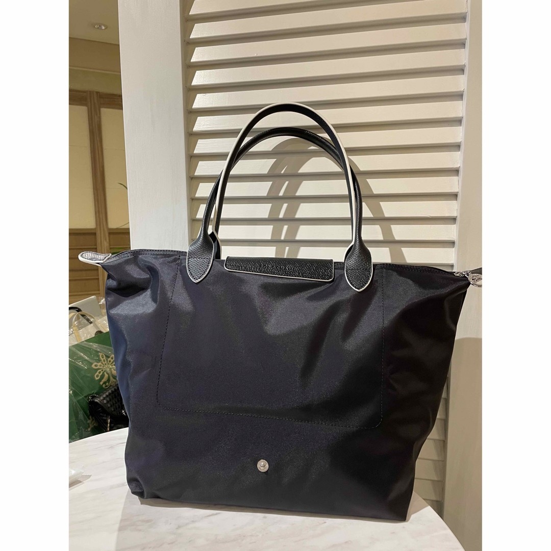 LONGCHAMP(ロンシャン)のLONGCHAMP ロンシャン ル　プリアージュ  トートバッグL ブラック レディースのバッグ(トートバッグ)の商品写真