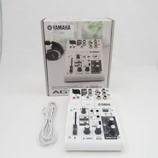 ヤマハ(ヤマハ)のYAMAHA ヤマハ AG03 ウェブキャスティングミキサー オーディオインターフェース 3チャンネル HM402C (ミキサー)