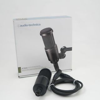 オーディオテクニカ(audio-technica)の美品 audio-technica オーディオテクニカ AT2020 コンデンサーマイク HM404C (アマチュア無線)