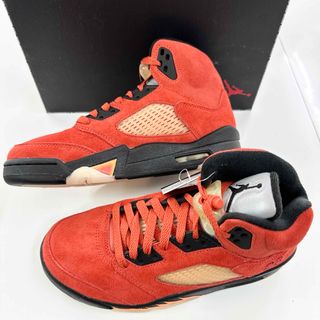 ジョーダン(Jordan Brand（NIKE）)のナイキ　エアジョーダン5 レトロ　AIRJORDAN5 広瀬すず着用24.5cm(スニーカー)