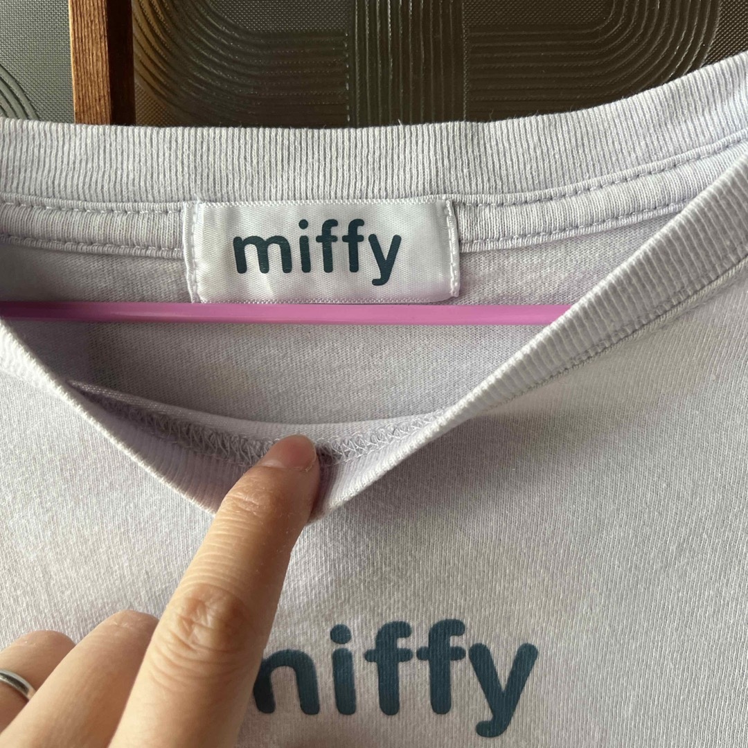 miffy七分丈Tシャツ レディースのトップス(Tシャツ(長袖/七分))の商品写真