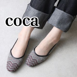 コカ(coca)の121004 未使用アウトレット coca  パンプス バブーシュー エスニック(ハイヒール/パンプス)