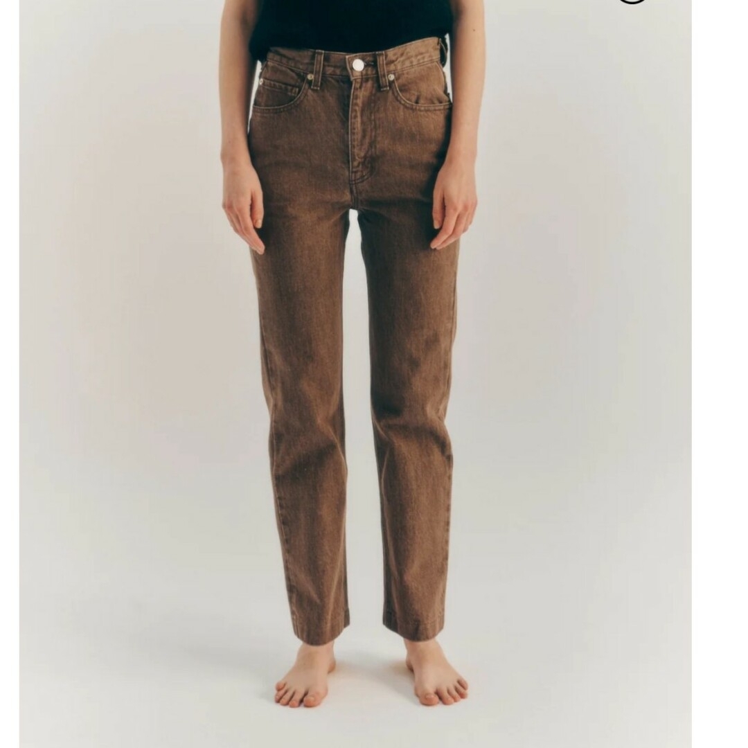 Ron Herman(ロンハーマン)のTHE SHISHIKUI BASIC JEANS / BROWN レディースのパンツ(デニム/ジーンズ)の商品写真