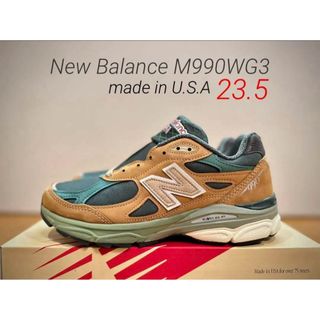 ニューバランス(New Balance)の希少サイズ！New Balance M990WG3 23.5㎝ ニューバランス(スニーカー)