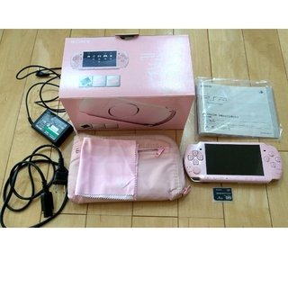 プレイステーションポータブル(PlayStation Portable)のPSP-3000&モンハン2ndG＋3rd(携帯用ゲーム機本体)