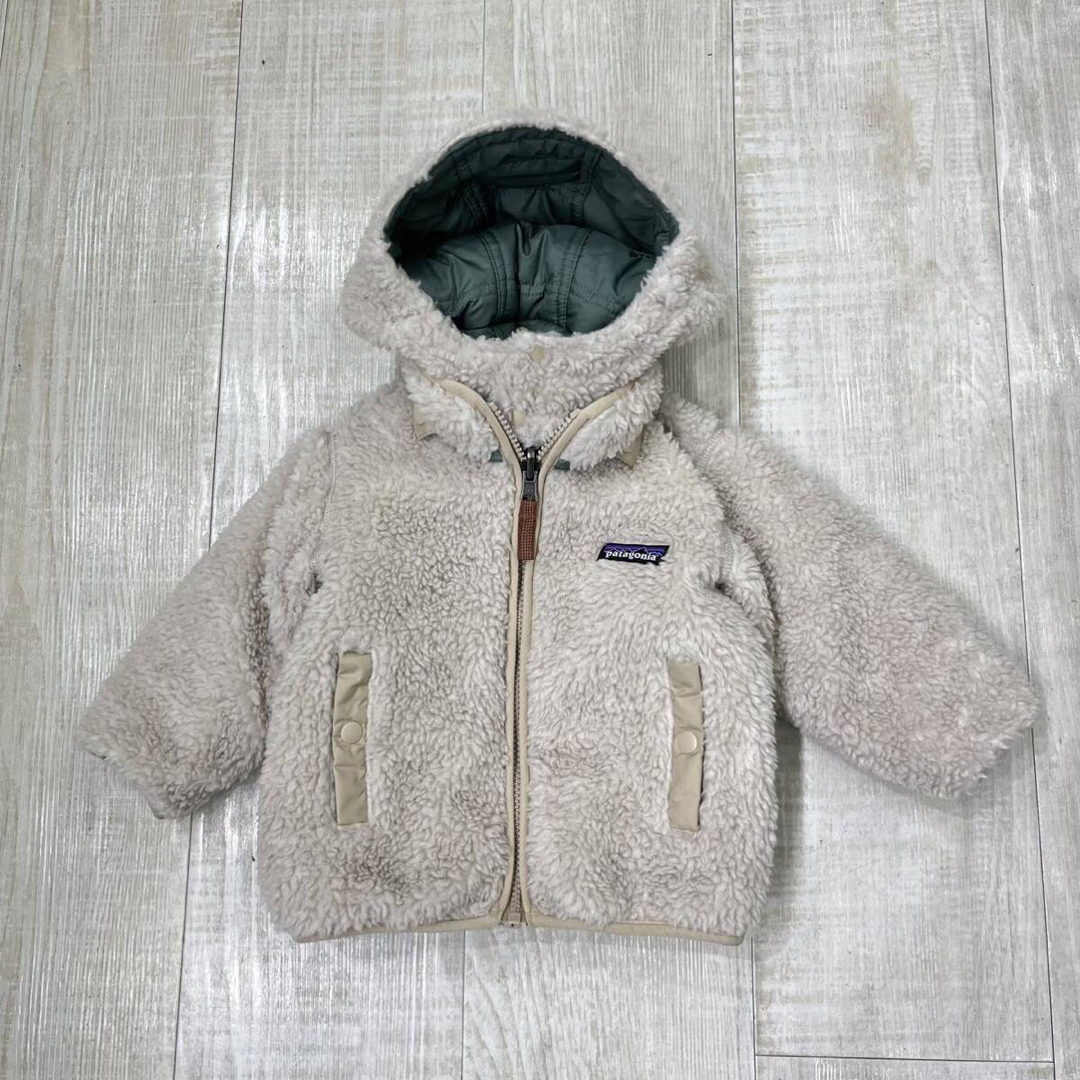 22aw patagonia baby 12-18m リバーシブル フリース