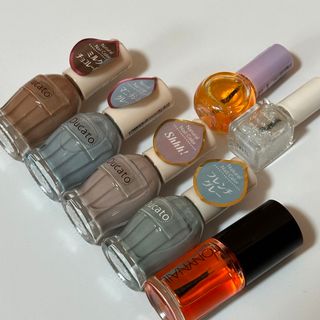 ネイルズインク NAILS INC キス マイ ピーチ ネイルポリッシュ デュオ