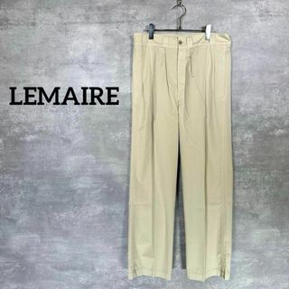 ルメール(LEMAIRE)の『LEMAIRE』  ルメール (46) ベルト付き ルーズパンツ / ベージュ(スラックス)