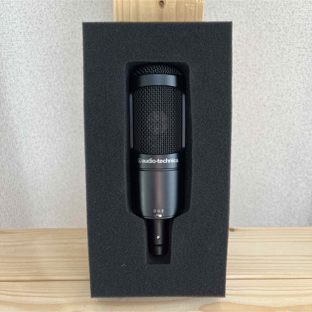 ☆美品audio technica AT2050 DCバイアスコンデンサーマイク ☆美品audio technica AT2050 DCバイアスコンデンサーマイク