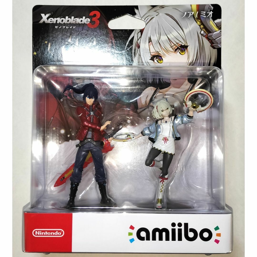 Nintendo Switch(ニンテンドースイッチ)のamiibo ダブルセット ノア ミオ ゼノブレイド3 アミーボ エンタメ/ホビーのフィギュア(ゲームキャラクター)の商品写真