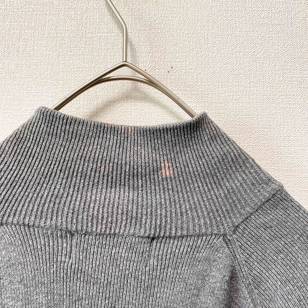 Ralph Lauren(ラルフローレン)のポロジーンズ　ニット　セーター　ハーフジップ　刺繍ロゴ　男女兼用　Lサイズ メンズのトップス(スウェット)の商品写真