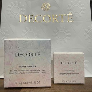 コスメデコルテ(COSME DECORTE)のコスメデコルテ フェイスパウダー　101 & ミニパウダー　00 2点セット(フェイスパウダー)