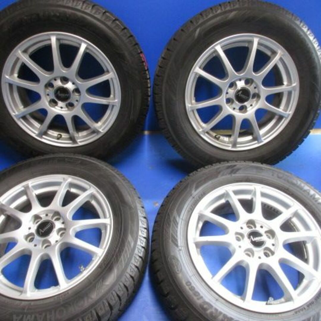 ユ）アレスト15+　195/65R15　スタッドレス　プリウス　インプレッサ１5インチ×6Ｊ45PCD