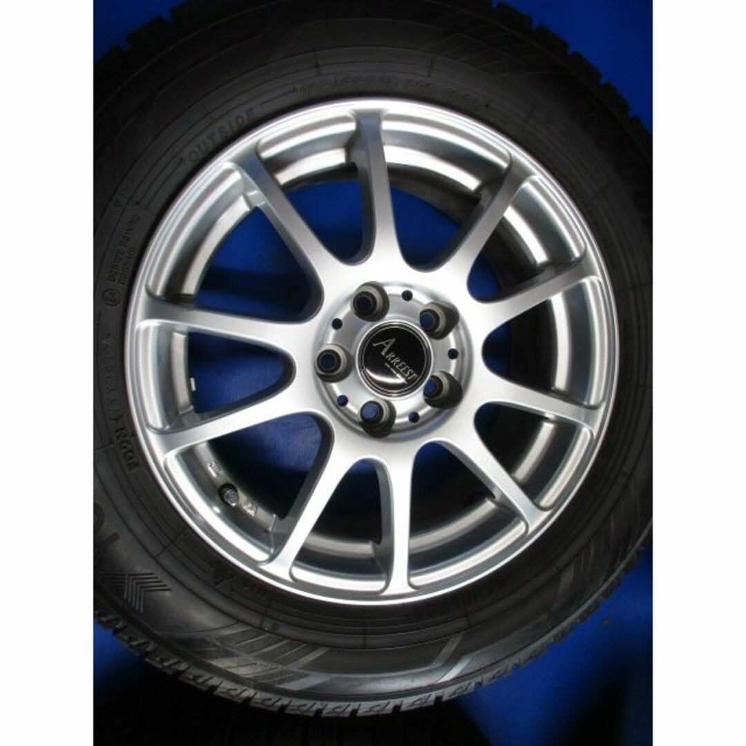 １5インチ×6Ｊ45PCDユ）アレスト15+　195/65R15　スタッドレス　プリウス　インプレッサ