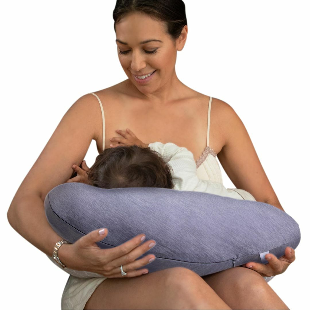 授乳クッション 授乳枕 抱き枕 (64x42cm) U形枕 妊婦 マタニテ 洗えキッズ/ベビー/マタニティ