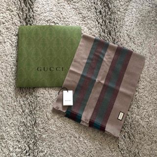 グッチ(Gucci)のGUCCI  グッチ ストール　新品未使用(マフラー/ショール)